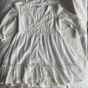 PRINCESS POLLY WHITE DRESS